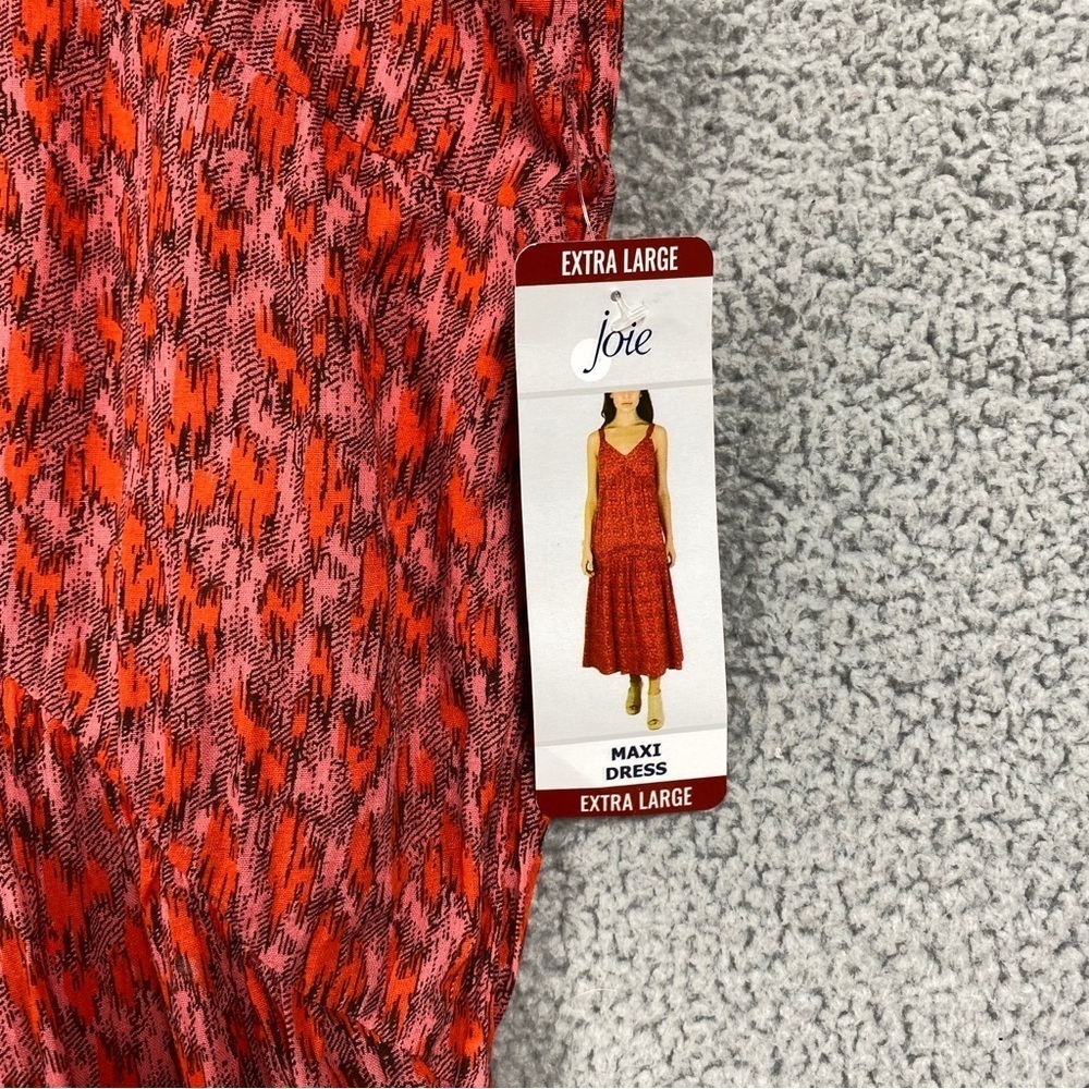 Joie Red Multi Floral Maxi Dress - Picture 7 of 9